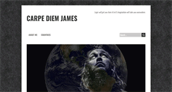 Desktop Screenshot of carpediemjames.com