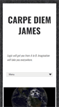 Mobile Screenshot of carpediemjames.com